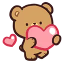 5_brownteddyheart