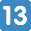 thirteen