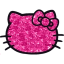 Hello_Kitty_Pink_Sparkle Discord emoji
