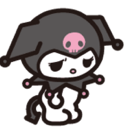 Sad_Cute_Kuromi Discord emoji