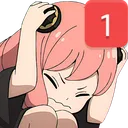Anya Ping Discord Emoji
