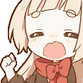 blonde_neko_yawn Discord emoji