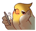birbbored Discord emoji