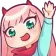 Zero Two Wave Discord Emoji