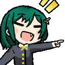 ShioPointLaugh Discord Emoji