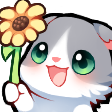 cat_gib_flower Discord emoji