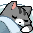 meow_sleeping Discord Emoji