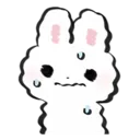 8652bunnyscared Discord Emoji