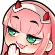 zeroTwoSmug_Cassi Discord emoji