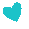 cyan_dripping_heart Discord Emoji