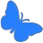 Blue Butterfly Discord Emoji