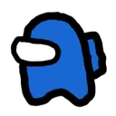 6205amongusblue Discord Emoji