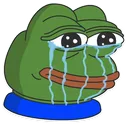 Pepe Cry pepe_cry Discord Emoji