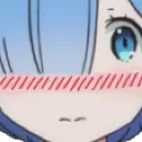 rem_blushing Discord Emoji