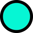 Cyan cyan Discord Emoji