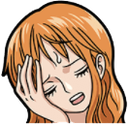 Nami_Facepalm Discord emoji