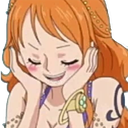 Nami_Blush Discord emoji