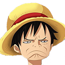 Luffy_Dissapointed Discord emoji