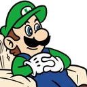 luigi_sitting