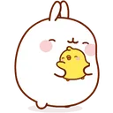 Molang_hug Discord Emoji