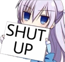 ex_neko_shutup Discord emoji