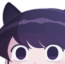 Komi_watching_lurk Discord emoji
