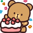 BearBirthdayCake Discord emoji