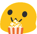Blob_popcorn Discord emoji