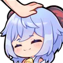 Ganyu_head_pat