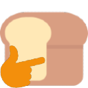 BreadThonk Discord emoji