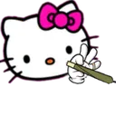 white_kittybeck Discord Emoji