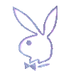 Purple Playboy Discord Emoji
