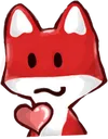 Fox Love foxlove Discord Emoji