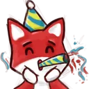FoxCelebrate Discord Emoji