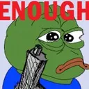 Pepe Enough Discord Emoji
