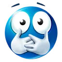 L Blueomg Discord Emoji