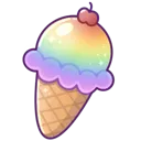 e_CatpuccinoPrideIceCreamCone