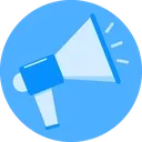 6118 Blueannouncement Discord Emoji