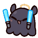 TakoLightstickCyan Discord Emoji