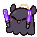TakoLightstickPurple Discord Emoji