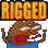 rigged