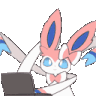 sylveon_typing Discord emoji