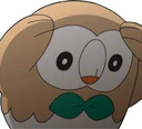 rowlet_scared Discord emoji