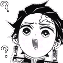 TanjiroConfused Discord emoji