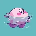 swim_kirby Discord Emoji