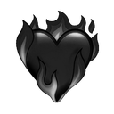 black_fire_heart Discord emoji