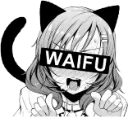 Waifu waifu Discord Emoji