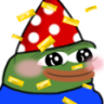 PepeBirthDay Discord emoji