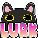 Lurk_cat Discord Emoji