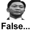 False
